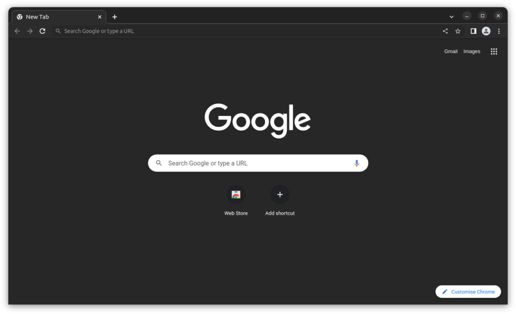 Welcome to Google Chrome on Ubuntu