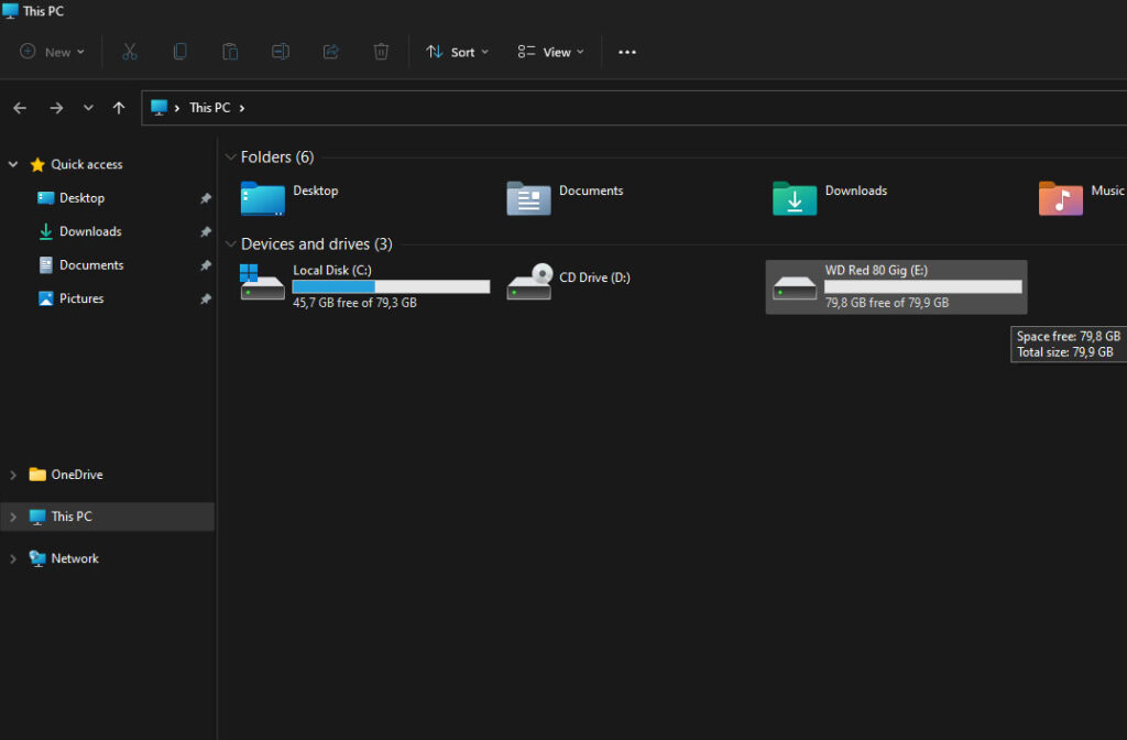Windows 11 Explorer