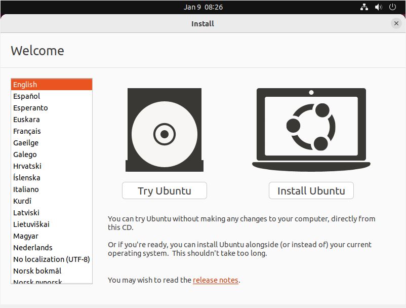 Ubuntu Installer