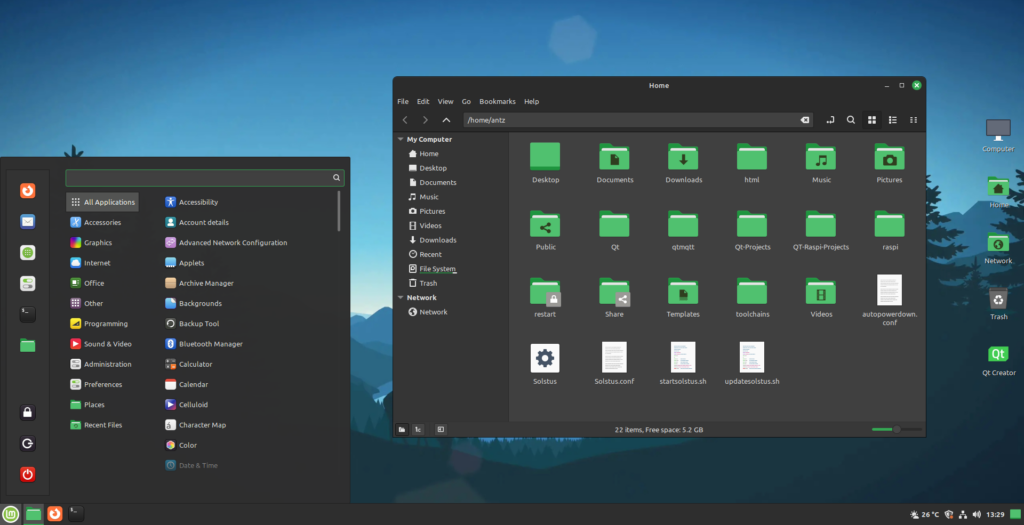 Linux Mint Cinnamon